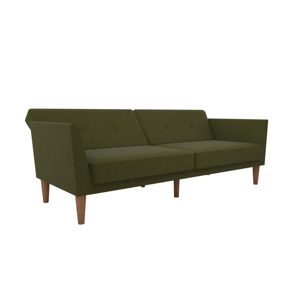 Divano letto verde 205 cm Regal - Novogratz-image-1