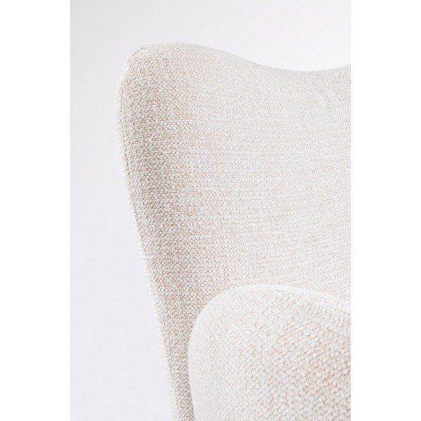 Poltrona bianca girevole Harper – Bizzotto-image-1