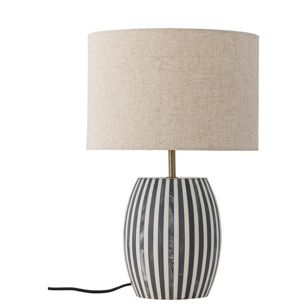 Lampada da tavolo LED bianca/grigia (altezza totale 47 cm) Tali – Bloomingville