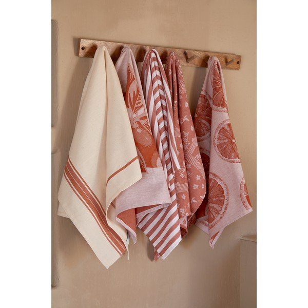 Set di 2 asciugamani in cotone 50x70 cm Stripes - Casafina-image-3