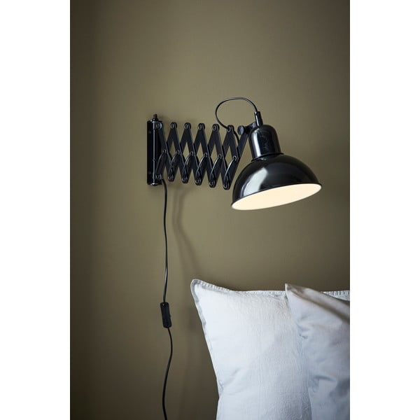 Lampada da parete nera Riggs – Markslöjd-image-1