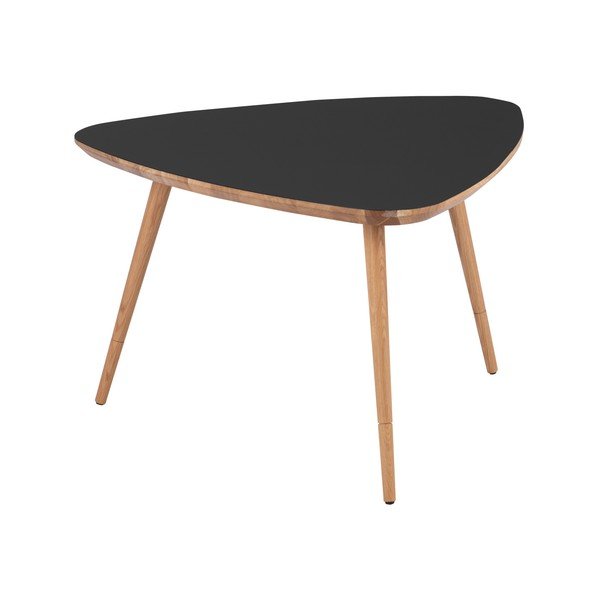 Tavolino in legno di pino Lotier Triangle - Mazzini Sofas-image-2