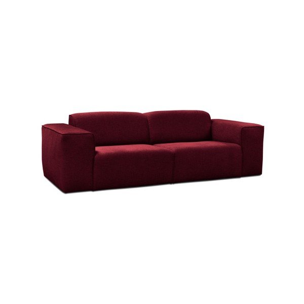 Červená trojmístná pohovka Cosmopolitan Design Phoenix-image-1