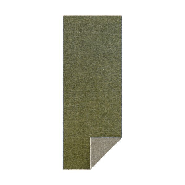 Runner bifacciale verde , 80 x 200 cm Duo - Hanse Home-image-2