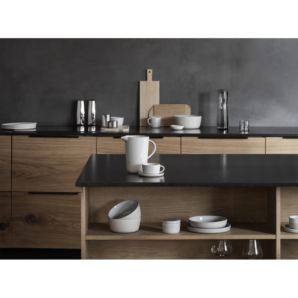 Blomus Portaoggetti O Vaso In Ceramica Colore Sabbia - Design Minimal E Moderno Per Casa O Ufficio - 2