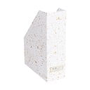 Organizzatore di documenti in oro e bianco Estelle Viktoria - Bigso Box of Sweden