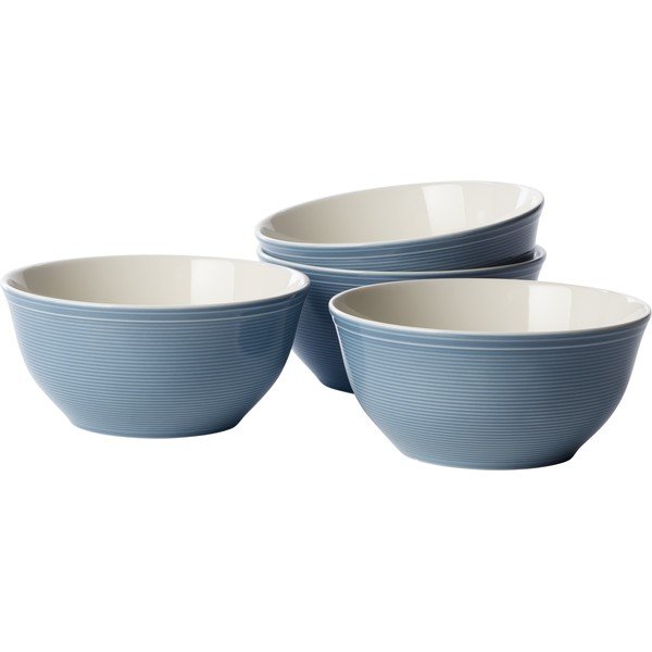 Ciotola in porcellana bianca e blu Villeroy & Boch , 750 ml Like Color Loop - like | Villeroy & Boch-image-2