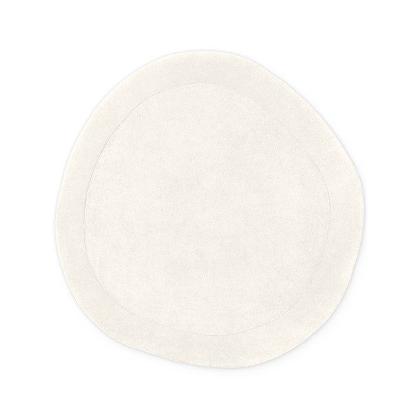 Tappeto rotondo color crema in misto lana tessuto a mano ø 160 cm Kari Organic – Villeroy&Boch