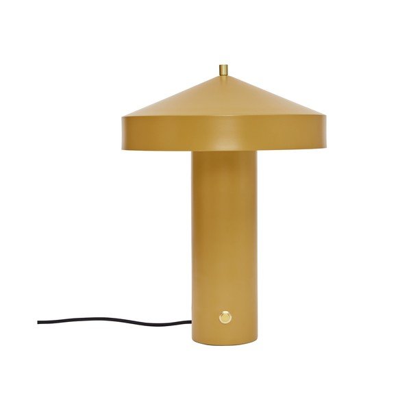 Lampada da tavolo giallo ocra in metallo (altezza totale 41 cm) Hatto – OYOY Living Design