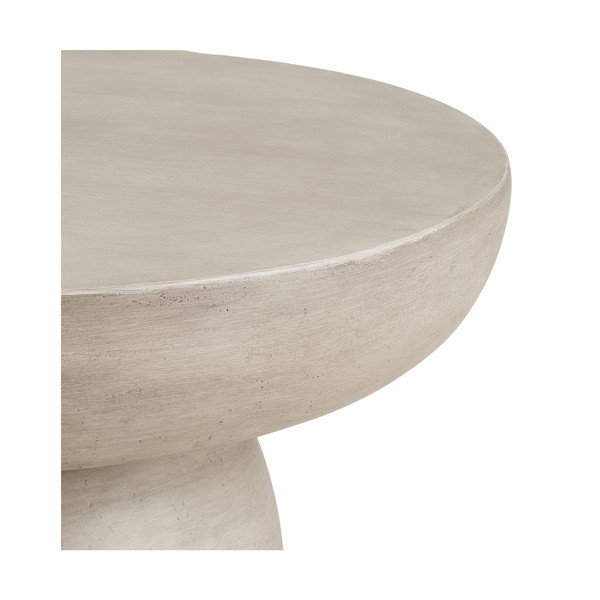 Tavolino da giardino rotondo in ceramica ø 60 cm Bonnet – House Nordic-image-4