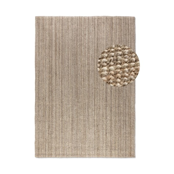 Tappeto in juta beige 190x280 cm Bouclé - Hanse Home