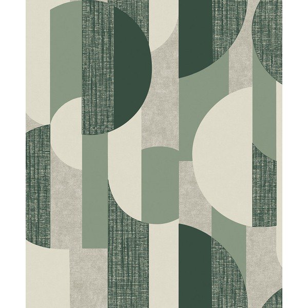Carta da parati in lana 10 m x 53 cm Geo - Vavex