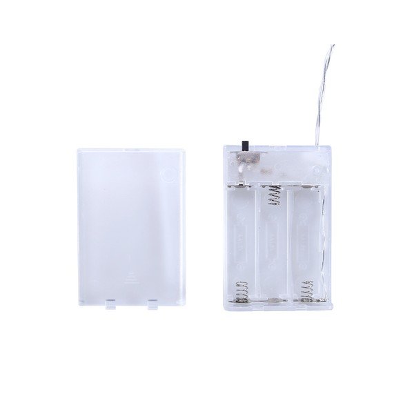 Catena luminosa a LED trasparente Rosa, 10 luci, lunghezza 1,65 m - DecoKing-image-4