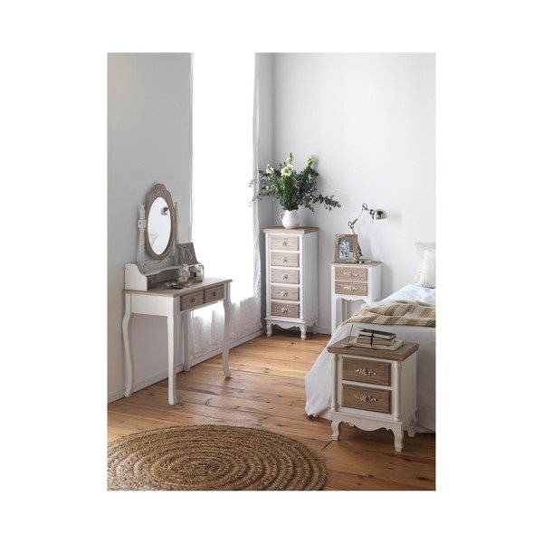 Comodino con 2 cassetti Anna - Geese-image-1