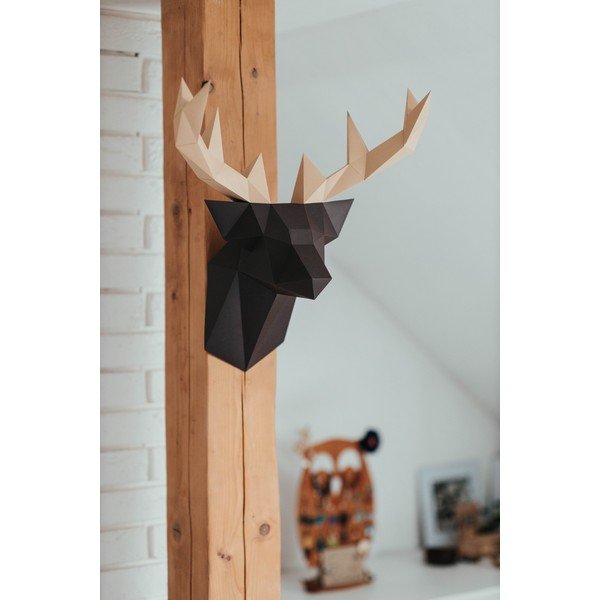 Kreativní sada pro skládání z papíru Papertime Hnědý Jelen-image-1