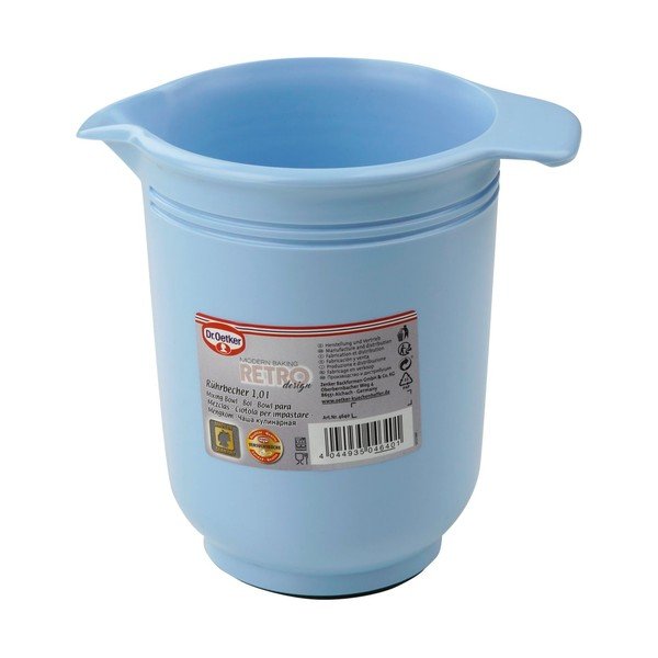 Ciotola blu con beccuccio, ø 11 cm - Dr. Oetker-image-1