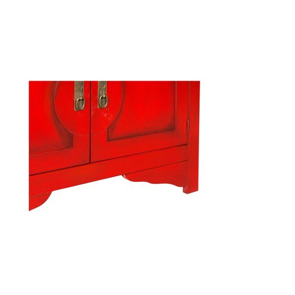 Cassettiera rossa Credenza - Evergreen House-image-1