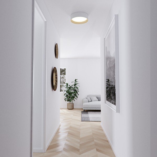 Plafoniera LED crema ø 45 cm - SULION-image-2