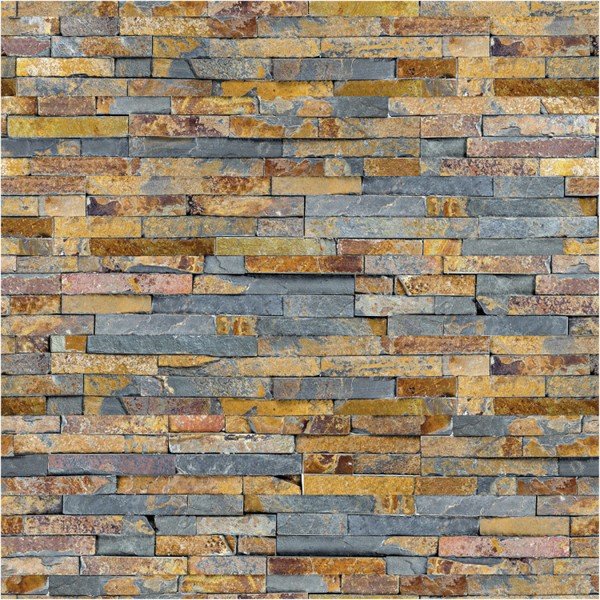 Nástěnná samolepka Ambiance Recycled Natural Wood, 40 x 40 cm-image-2