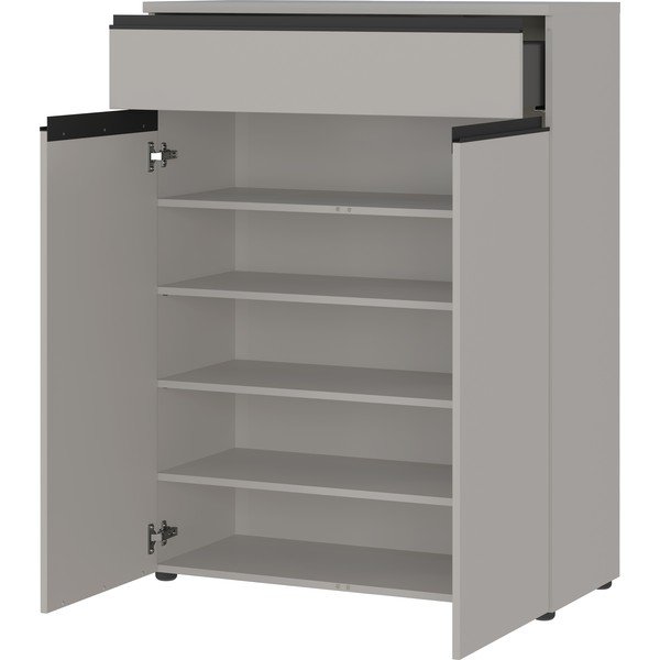 Scarpiera grigia con cassetti Bastia - Germania-image-2