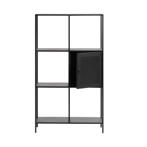 Libreria in metallo nero 80x138 cm Malibu - Unique Furniture-image-4