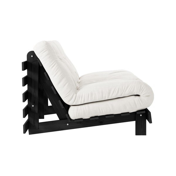 Divano letto bianco 140 cm Roots - Karup Design-image-4