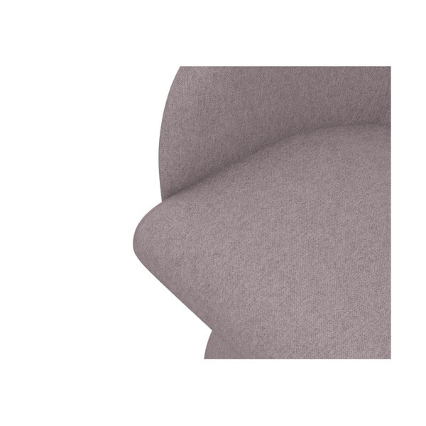 Sedia da pranzo lavanda in imbottito Kanoa – Makamii-image-4