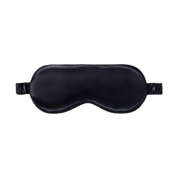 Maschera per dormire nera in seta Black – slip-image-2