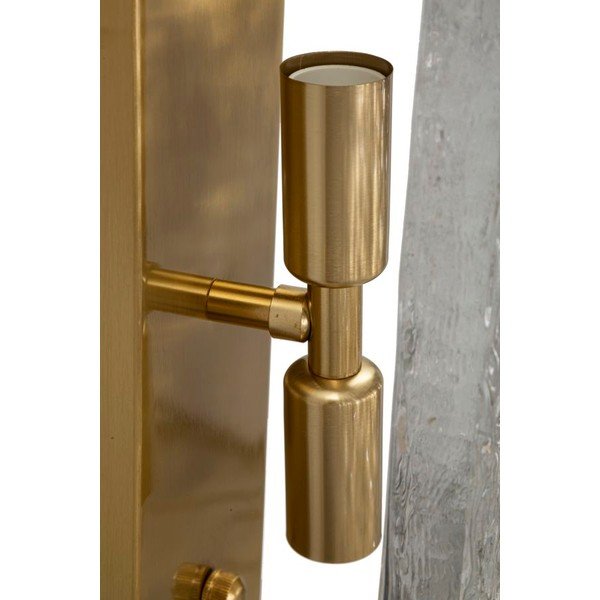 Lampada da parete dorata in vetro Oblin – Mauro Ferretti-image-3