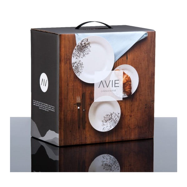 Set da pranzo in porcellana 12 pezzi Avie - Premier Housewares-image-2