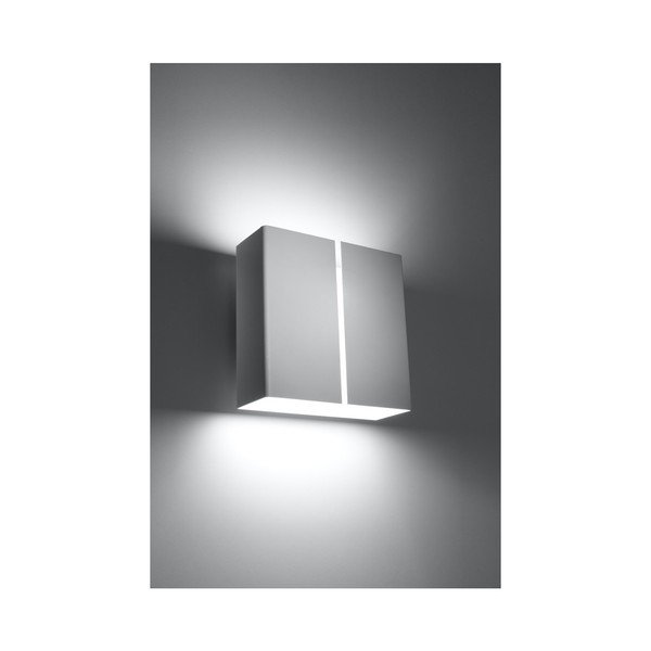 Lampada da parete bianca Split - Sollux-image-2