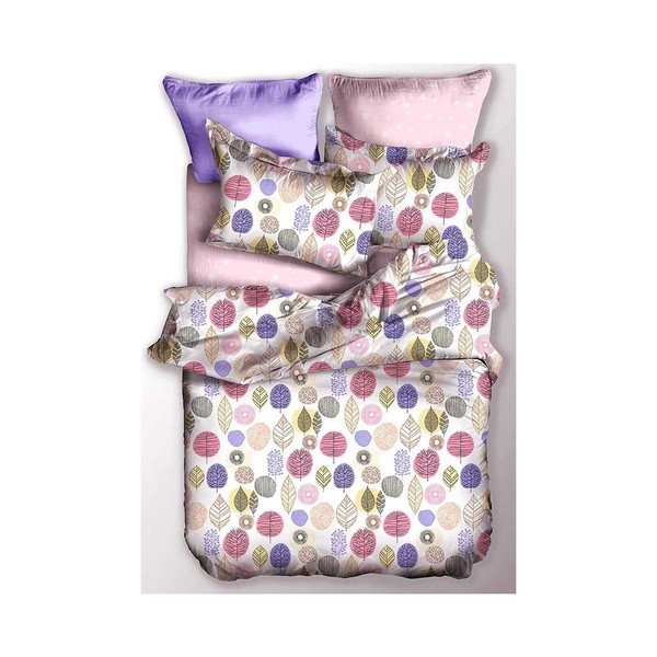 Biancheria da letto in microfibra Basic Pumpkin, 200 x 220 cm - DecoKing