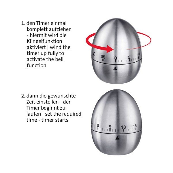 Lancetta dei minuti in argento Tempus - Westmark-image-4