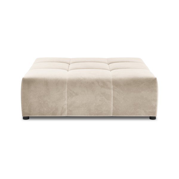 Modulo divano in velluto beige Rome Velvet - Cosmopolitan Design-image-2
