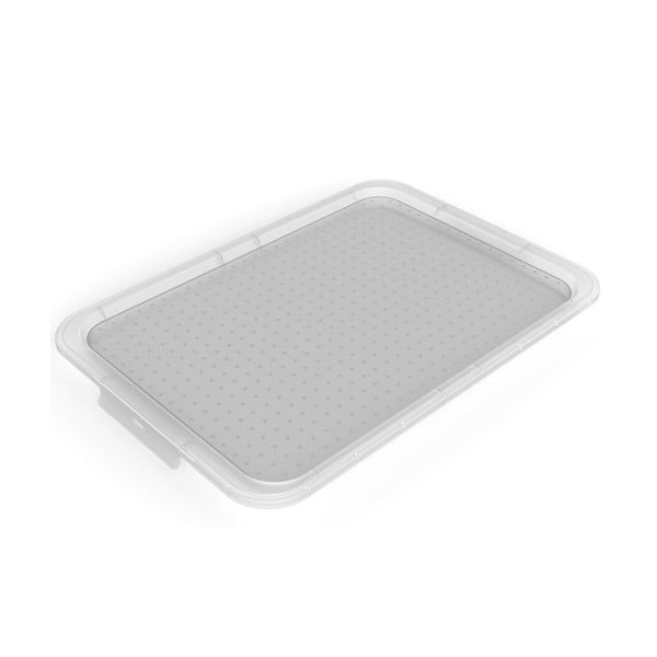 Coperchio per organizer alimenti bianco in plastica 57x39x3 cm Albris – Rotho