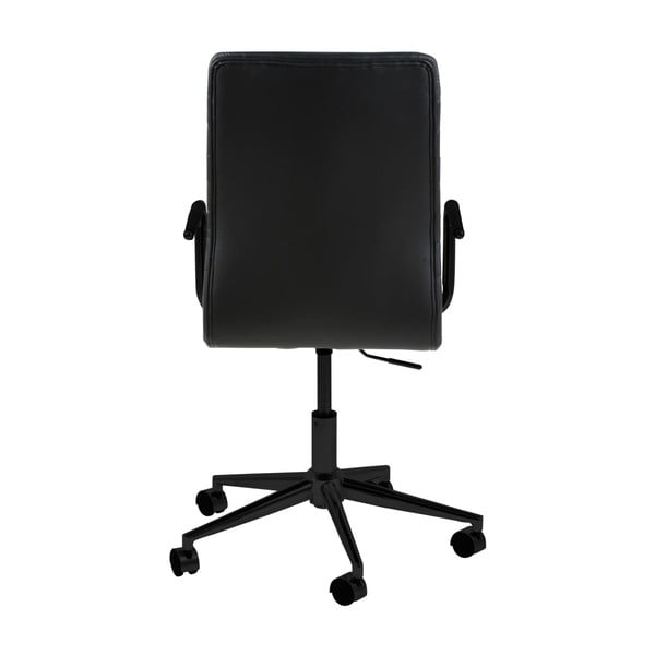 Sedia da ufficio nera su ruote Wislow Winslow - Actona-image-4
