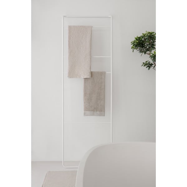 Asciugamano da bagno beige in cotone Moonbeam, 140 x 70 cm - Blomus-image-3