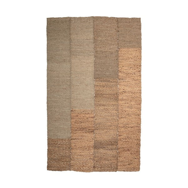 Tappeto di colore naturale in erba marina reversibile 150x245 cm Enzov – Bloomingville