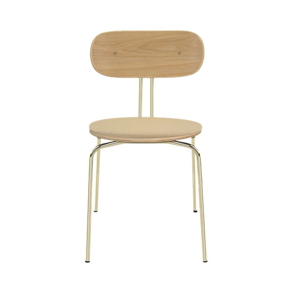 Sedie da pranzo in beige-oro Curious - UMAGE-image-2