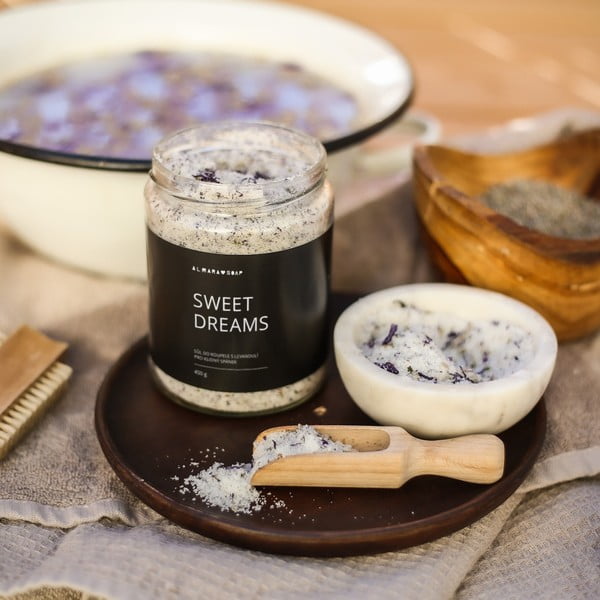 Sale da bagno al profumo di lavanda Sweet Dreams - Almara Soap-image-1