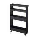 Scaffale per il bagno nero opaco in acciaio 48x80,5 cm Tower – YAMAZAKI
