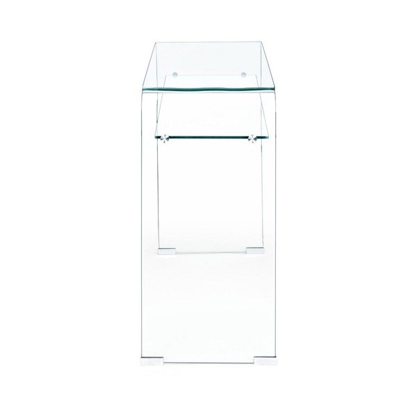 Tavolo consolle in vetro 35x110 cm Iride – Bizzotto-image-3