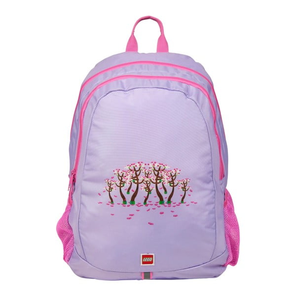 Zaino per bambini 25 l Purple Cherry Blossom – LEGO®