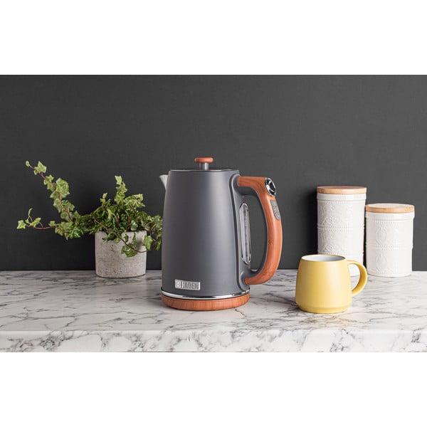 Bollitore grigio scuro 1,7 l Dorchester - Haden-image-1