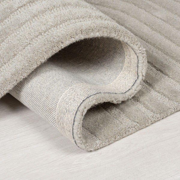 Tappeto in lana grigio 120x170 cm Zen Garden - Flair Rugs-image-3