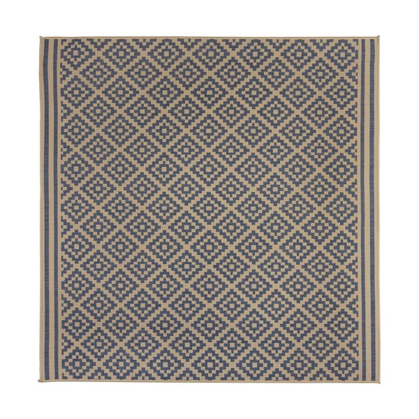 Tappeto per esterni blu/beige 200x200 cm Moretti - Flair Rugs