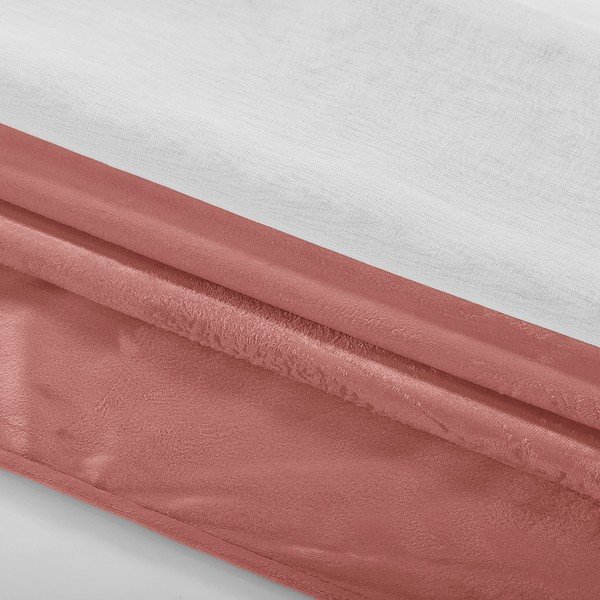 Tenda bianca/marrone 140x250 cm Irvette Eyelets - AmeliaHome-image-2
