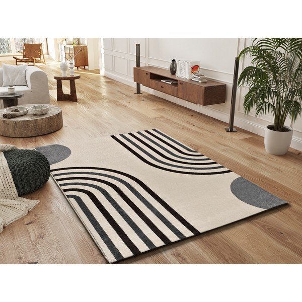 Tappeto crema 80x150 cm Garden - Universal-image-1