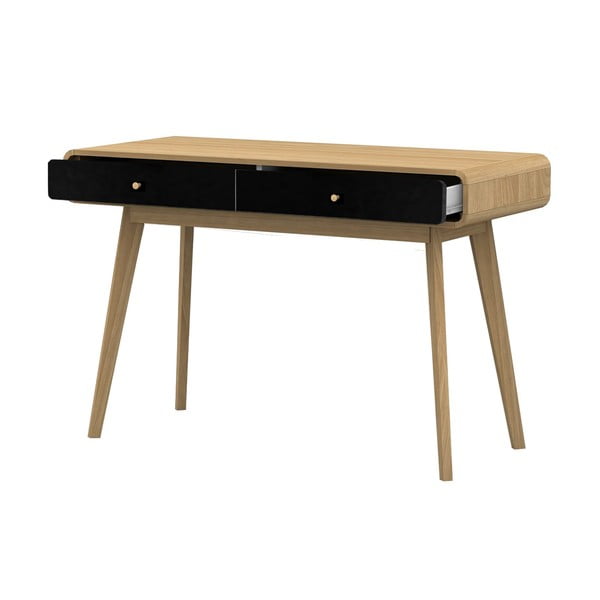 Tavolo da lavoro in rovere 50x120 cm Cassie - Støraa-image-1