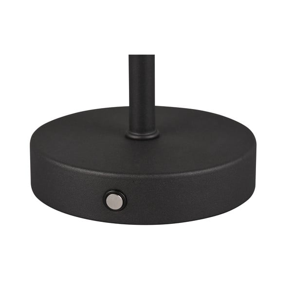 Lampada da tavolo dimmerabile a LED nero opaco (altezza 30 cm) Jeff - Reality-image-3